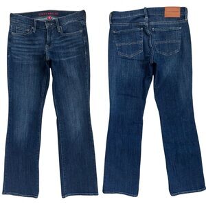 Lucky Brand Dark Wash Zipper Fly Sweet Mid Rise Boot Jeans Size 2/26